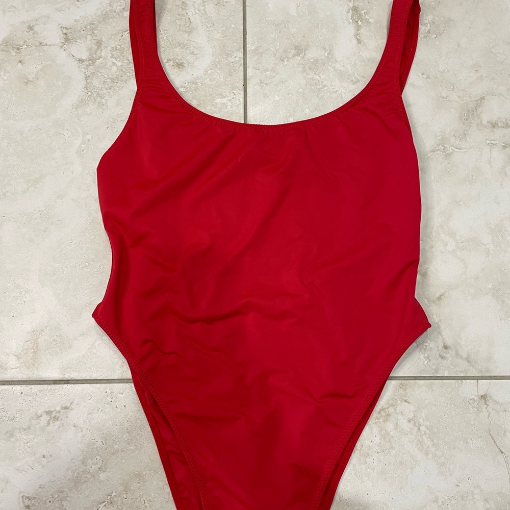 Frankie's Bikinis x Pamela Anderson One Piece Swimsuit NWOT RARE - Picture 6 of 10